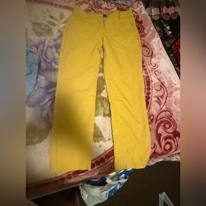 Express Women's Yellow Casual Jeans